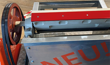 Hopfentechnik Eigenbauten Häcksler System