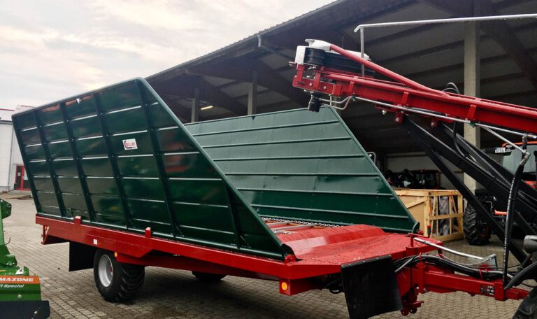 Soller Rebenladewagen und Abreißgerät