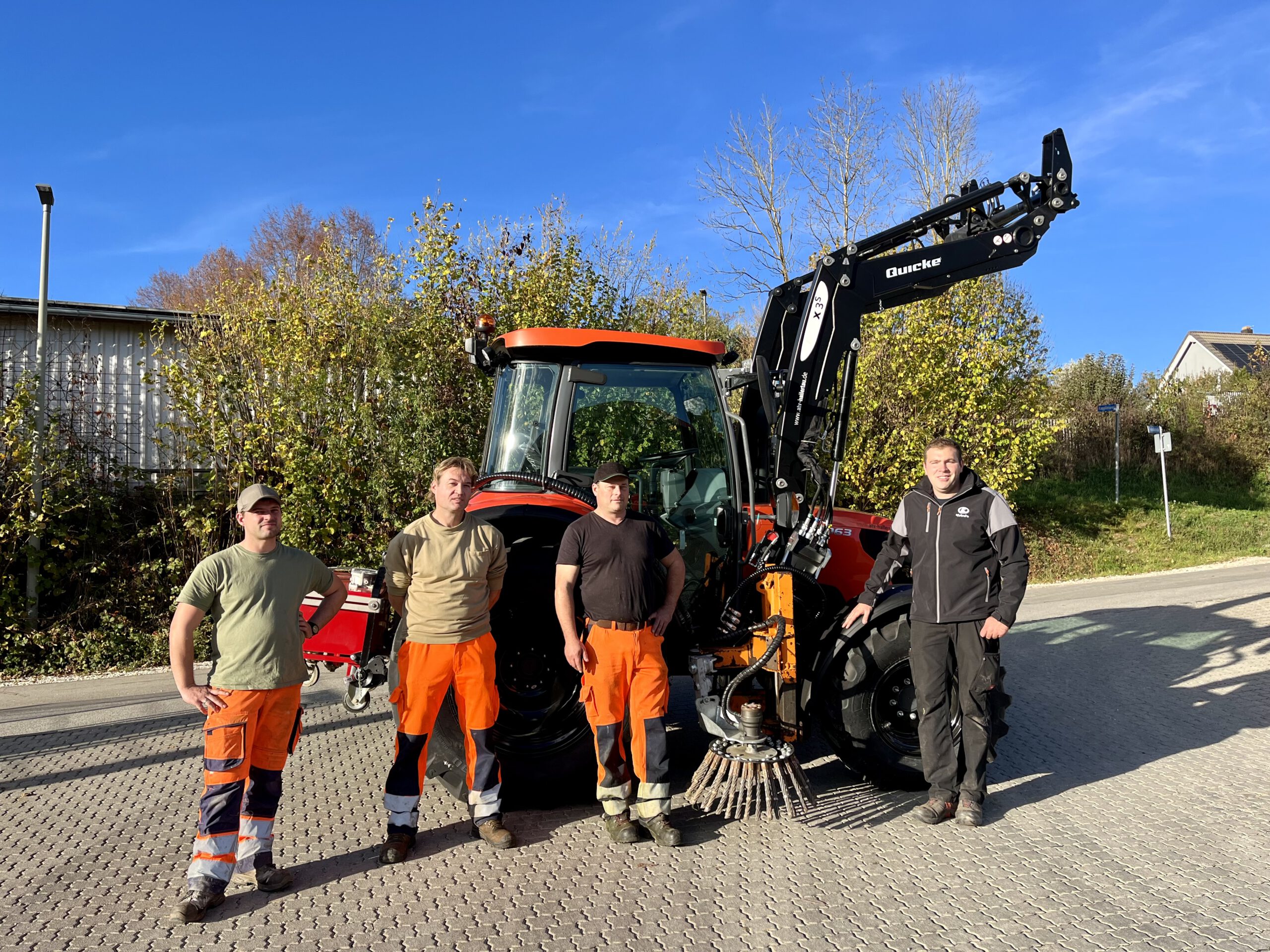 Kubota M4063 mit ALÖ Frontlader