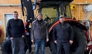 Kubota M4063 mit ALÖ Frontlader