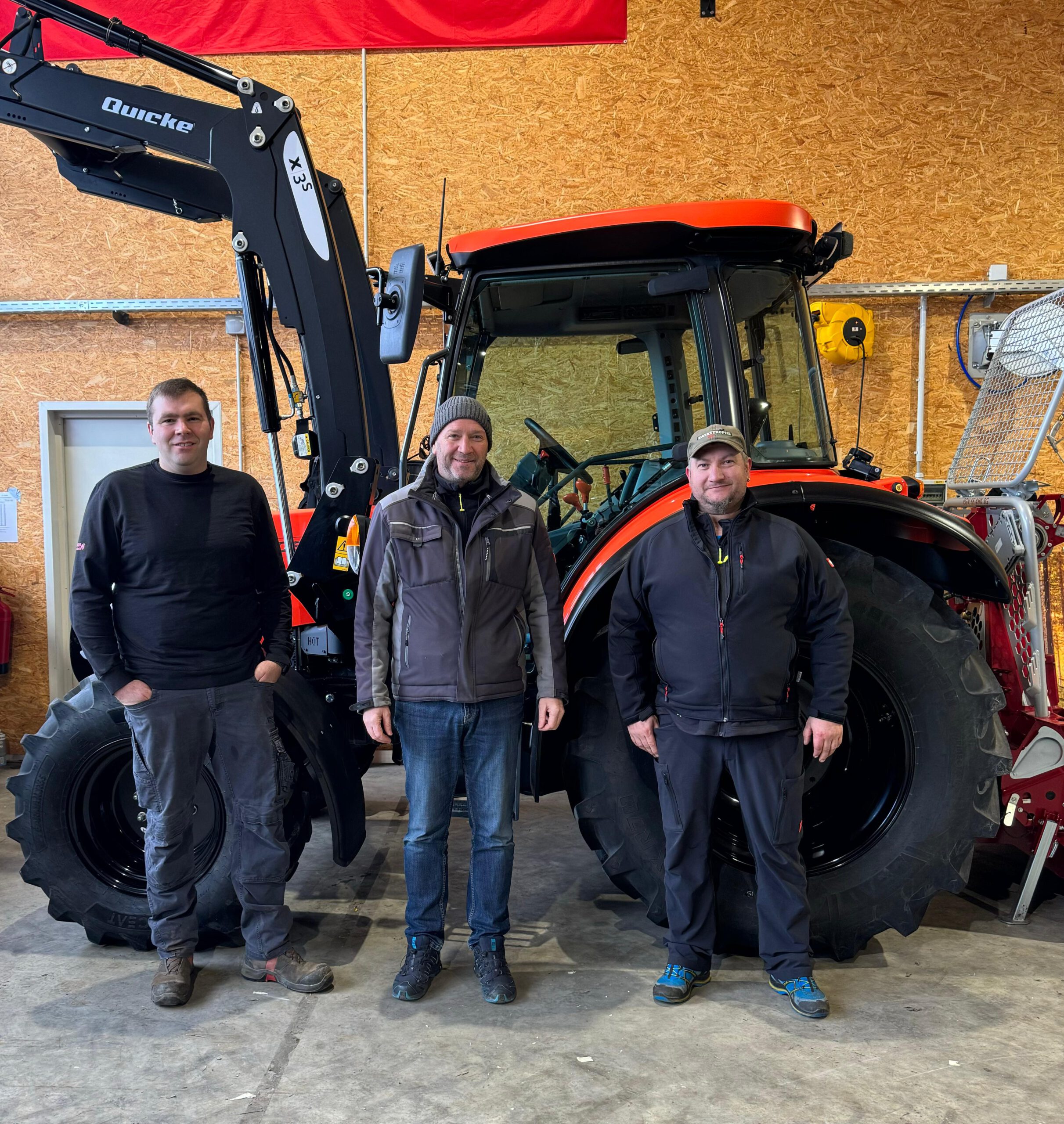 Kubota M4063 mit ALÖ Frontlader