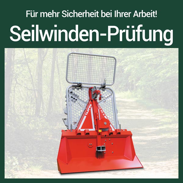 Seilwinden Prüfung