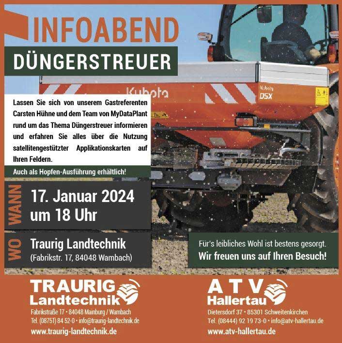Infoabend Düngerstreuer
