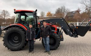 Kubota Schlepper M5092 mit ALÖ Frontlader